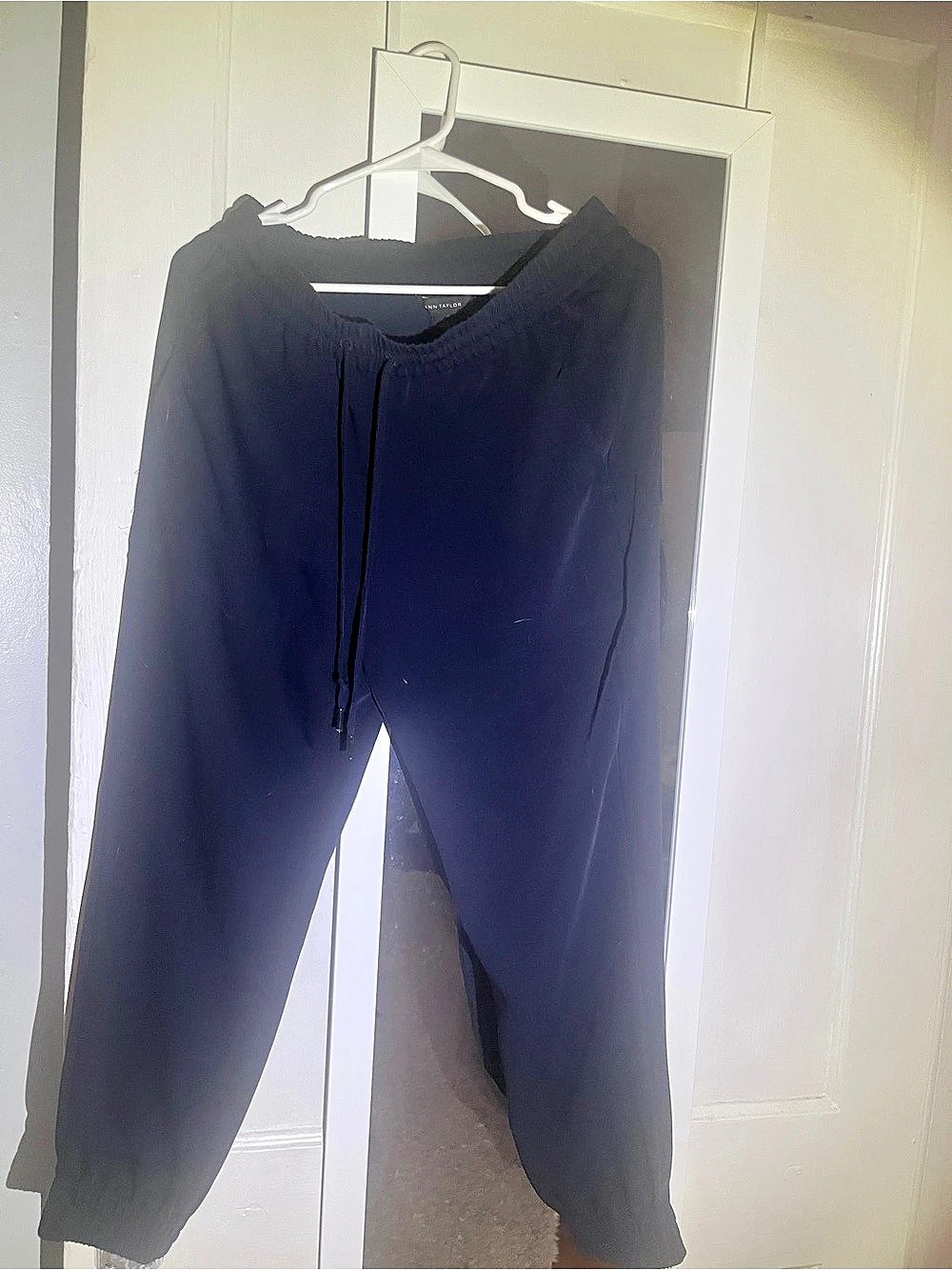 Ann Taylor (Sm) Women's Black Track Pants